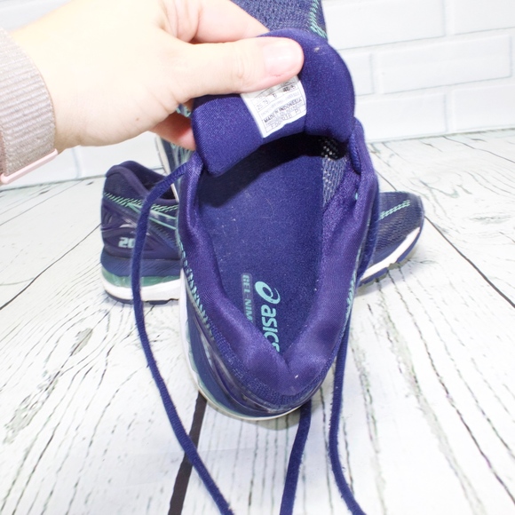 Asics Gel Nimbus 20 blue Sneakers Size 9 - Picture 7 of 8